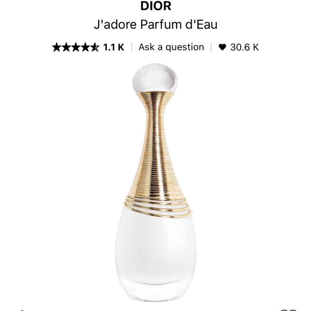 J’Adore Parfum D’eau